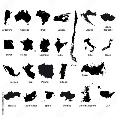 Vector: Detailed Vector maps set 2 Detailed Vector maps set 2
