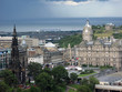 Aerial view of Edinburgh from the famous Edinburgh castle. Aerial view of Edinburgh from the famous Edinburgh castle.