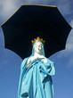 Vierge au parasol, Sainte-Rose, île de la Réunion