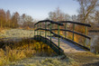 Le petit pont sur les étangs