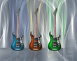 Design of electric modern guitar