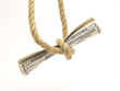 money tied up with rope