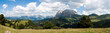 Seiser Alm Alpen Panorama in Südtirol