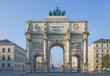 siegestor in morgensonne