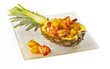 Pineapple with shrimps