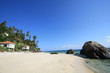 Beautiful beach on tropical island