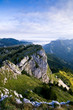 mountain of Chartreuse in the French Alps