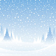 White winter scene
