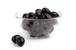 bowl of black olives bowl of black olives