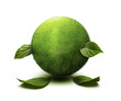 cute green global character cute green global character