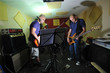 music band have training in garage music band have training in garage