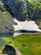 Lago Azzurro tra le montagna