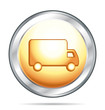 Delivery gold and silver icon