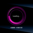 Round progress indicator