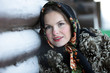 Russian girl in national dress