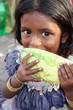 Hungry Girl in Poverty