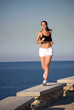 Woman running