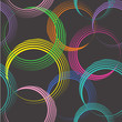 colorful rings pattern