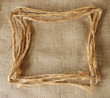 hemp border on sacking