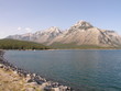 Lake Minnewanka In Banff National Park In Alberta, Canada
