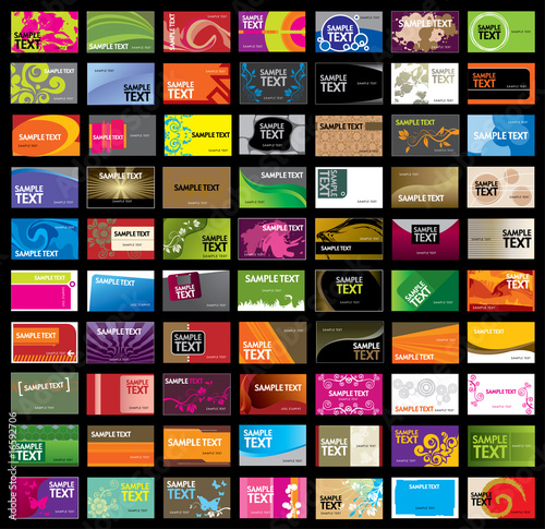 Various Business Card Template