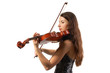 Beautiful violinist
