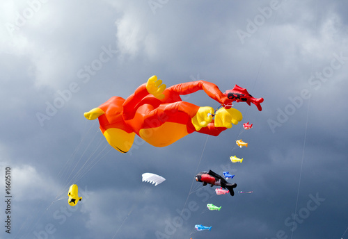 Foto: Inflatable kites Inflatable kites