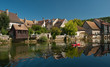 Kayak sur la Loue à Ornans, Franche-Comté