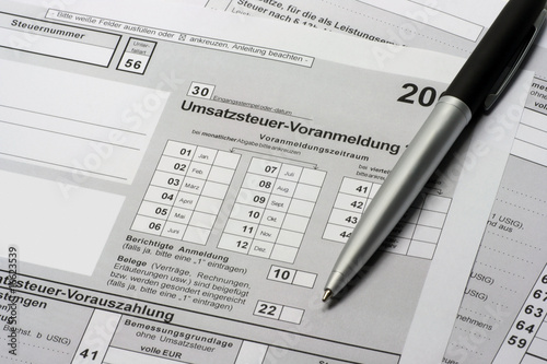 Photo: Umsatzsteuer-Voranmeldung Umsatzsteuer-Voranmeldung