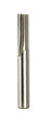 Straight cut router bit