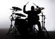 Silouette of a Drummer