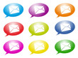 Bulles BD email couleurs