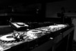 Quadro dj, console, musica Quadro dj, console, musica