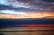 sunset over the baltic sea, germany