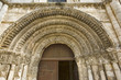 france; charente maririme; saintes; abbaye aux dames : porche france; charente maririme; saintes; abbaye aux dames : porche