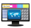 monitor on vector monitor on vector