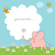 baby greeting card