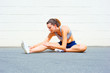 Urban Mature Woman Exercising