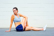 Urban Mature Woman Exercising