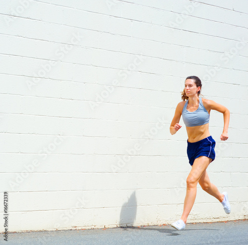 Photo: Urban Mature Woman Exercising Urban Mature Woman Exercising