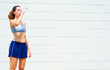 Urban Mature Woman Exercising