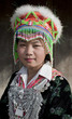 Portrait asiatische Frau von Laos, Hmong