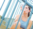 Urban Mature Woman Exercising