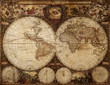 Foto: vintage map vintage map