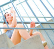 Urban Mature Woman Exercising