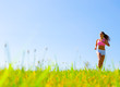 Foto: Athletic Woman Exercising Athletic Woman Exercising