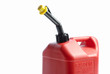 Red Palstic Gas Can