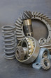 industrial spring, bearing, cogwheel