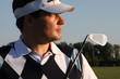 Foto: Golfurlaub - Golfspieler im Abendlicht Golfurlaub - Golfspieler im Abendlicht