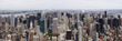 Panoramic view of Manhattan